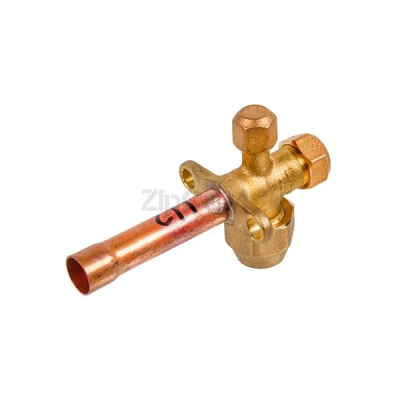 Кран сервисный (порт) 1/2" прямой для кондиционеров