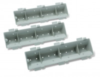 Ребро барабана (без груза) комплект (3шт) для стиральной машины Whirlpool 480110100104 SKL